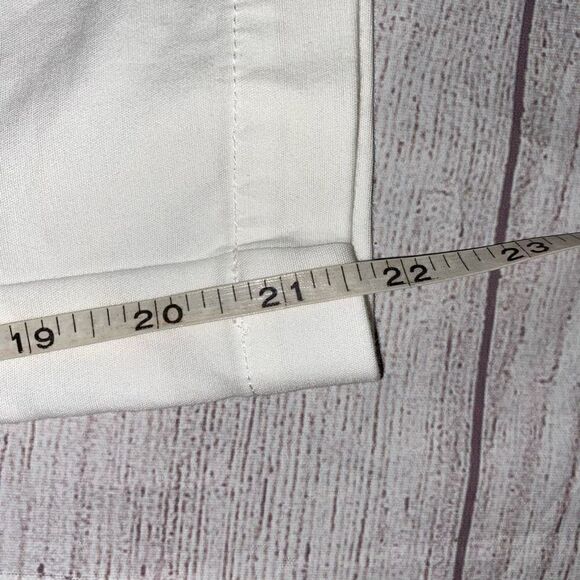 westbound new with tags cotton blend stretch capri pants white sz 14 women - Picture 10 of 11